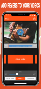 اسکرین شات برنامه VideoVerb: Add Reverb to Video 1