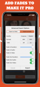 اسکرین شات 6 برنامه VideoVerb: Add Reverb to Video