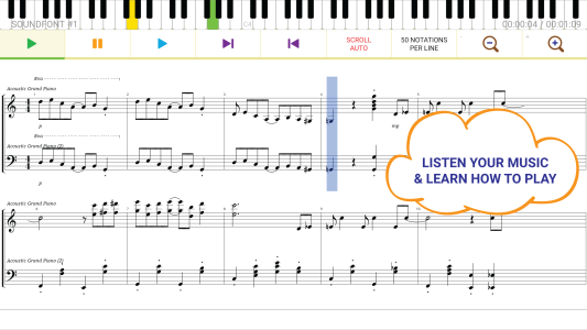 اسکرین شات 4 برنامه Maestro - Music Composer