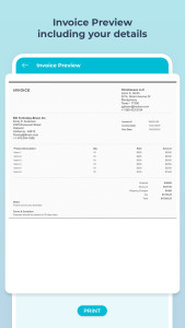 اسکرین شات 8 برنامه Easy Invoice - Estimate Maker