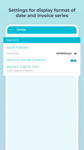 اسکرین شات 6 برنامه Easy Invoice - Estimate Maker