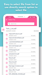 اسکرین شات 3 برنامه PDFtoIMG: PDF to JPG Converter