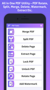 اسکرین شات 2 برنامه PDF Utility - Merge, Split PDF