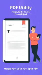 اسکرین شات 1 برنامه PDF Utility - Merge, Split PDF