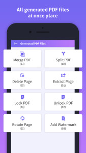 اسکرین شات 4 برنامه PDF Utility - Merge, Split PDF