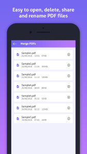 اسکرین شات 5 برنامه PDF Utility - Merge, Split PDF