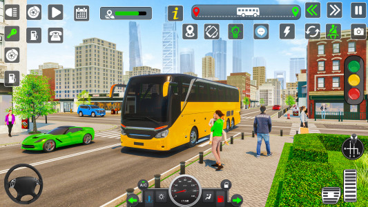 اسکرین شات برنامه Auto Coach Bus Driving School 1