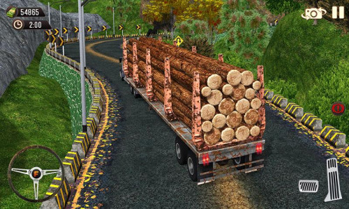 اسکرین شات برنامه Cargo Truck Forklift Driving 5