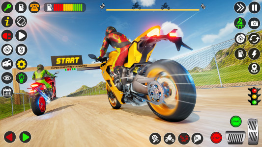 اسکرین شات برنامه Mega Bike Racing - Moto Stunt 3