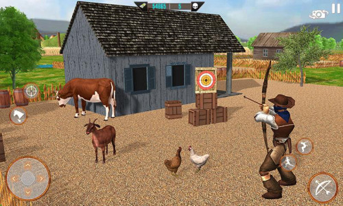 اسکرین شات برنامه West Cowboy Shooting Games 3D 5