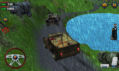 اسکرین شات برنامه Real Offroad Jeep Driving - Crazy Truck Driver Sim 5