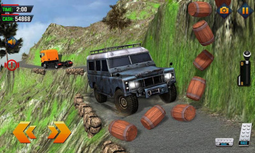 اسکرین شات برنامه Real Offroad Jeep Driving - Crazy Truck Driver Sim 4