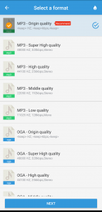 اسکرین شات برنامه Audio Extract Kit - mp4 to mp3 4