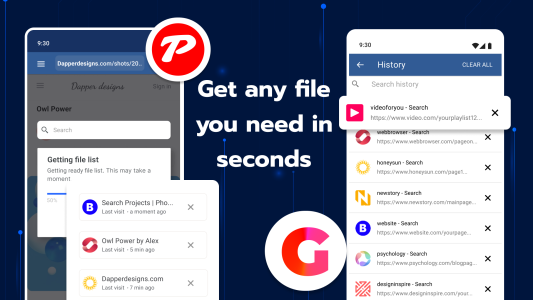 اسکرین شات 6 برنامه All File & Video Downloader