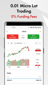 اسکرین شات برنامه FxPro: Online Trading Broker 3