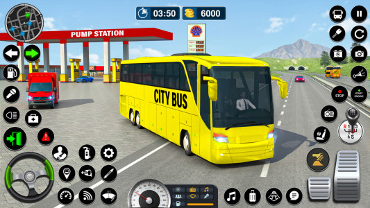 اسکرین شات 5 برنامه City Bus Drive Challenge