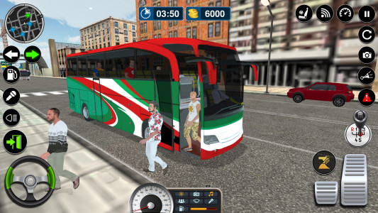 اسکرین شات برنامه City Bus Steer Challenge 4