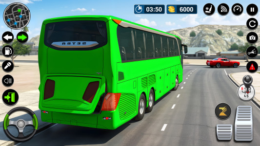 اسکرین شات 1 برنامه City Bus Drive Challenge