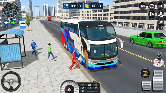 اسکرین شات برنامه City Bus Drive Challenge 4