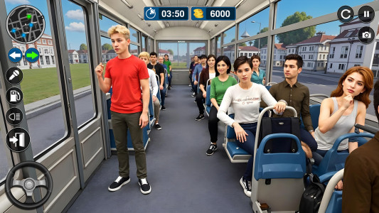 اسکرین شات برنامه City Bus Drive Challenge 2