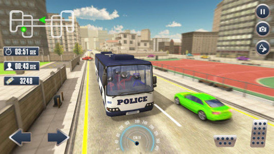 اسکرین شات برنامه Prison Stickman Transport Police Van 1