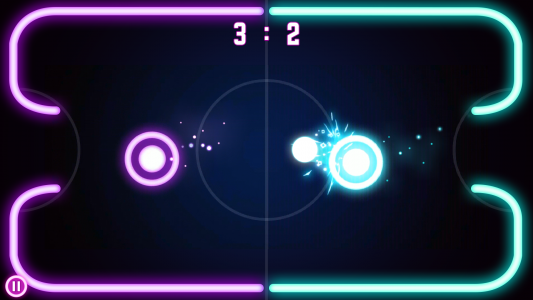 اسکرین شات بازی Neon Hockey 6
