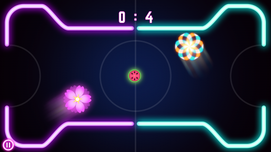 اسکرین شات بازی Neon Hockey 8