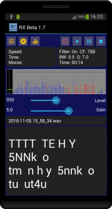 اسکرین شات برنامه Morse Code Reader & Recorder - 2