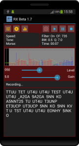 اسکرین شات برنامه Morse Code Reader & Recorder - 3