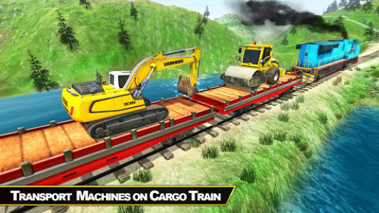 اسکرین شات برنامه Mega Excavator Construction Truck Transport Games 5