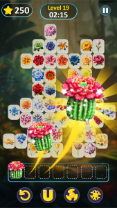 اسکرین شات بازی Mystical Flower - Match Tiles 4