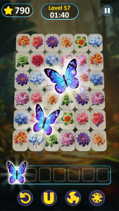 اسکرین شات بازی Mystical Flower - Match Tiles 3