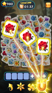 اسکرین شات 5 بازی Mystical Flower - Match Tiles