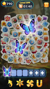 اسکرین شات 4 بازی Mystical Flower - Match Tiles