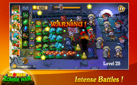 اسکرین شات بازی Flower Zombie War 3