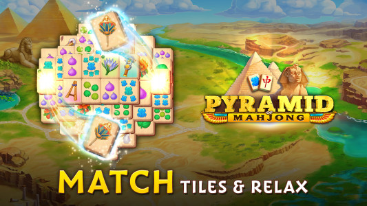 اسکرین شات بازی Pyramid of Mahjong: Tile Match 1