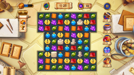 اسکرین شات 8 بازی Jewels of Rome: Gems Puzzle