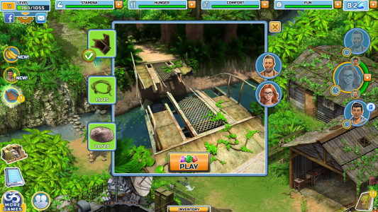 اسکرین شات 7 بازی Survivors: Match 3・Lost Island