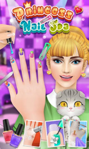 اسکرین شات بازی Princess Nail Salon 1