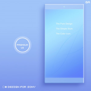 اسکرین شات برنامه COLOR™ Theme | BLUE - Design F 1