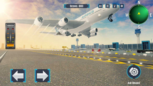 اسکرین شات بازی City Flight Airplane Pilot Simulator- Plane Games 3