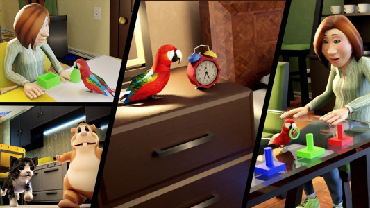 اسکرین شات بازی My Pet World Parrot Simulator- Bird Lands Games 4