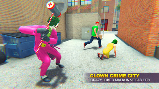 اسکرین شات برنامه Grand Clown Crime City War: Gangster Crime Games 4
