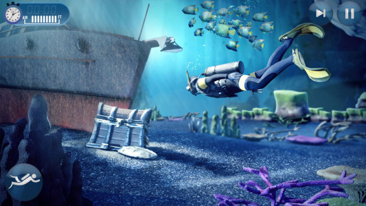 اسکرین شات بازی Scuba Diving Simulator: Underwater Survival Games 1