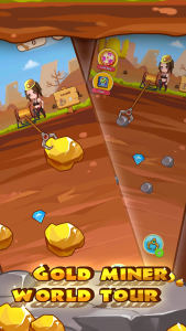 اسکرین شات بازی Gold Miner Queen 1