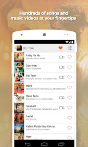 اسکرین شات برنامه Hindi Sad Songs App 2