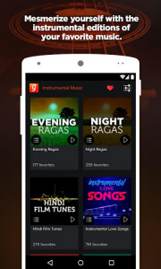 اسکرین شات برنامه Instrumental Music & Songs App 1