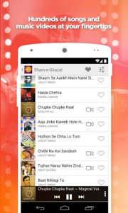 اسکرین شات برنامه Top Ghazals App 2