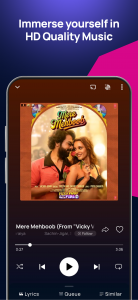 اسکرین شات برنامه Gaana: MP3 Songs, Music App 2