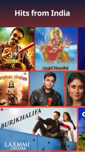 اسکرین شات برنامه Gaana Hindi Song Music App 2